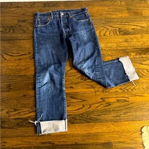 Levi’s 50 Boyfriend Dark Wash Jeans